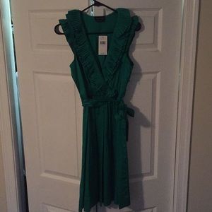 Max and Cleo Kelly green cocktail dress size 8